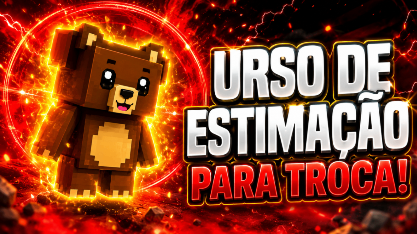 🐻Urso de estimação PARA TRADE