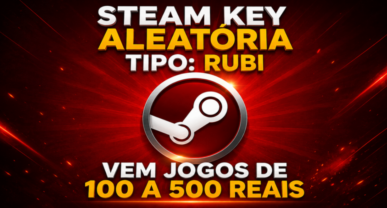 Steam Key Aleatoria / RUBI PARA PC
