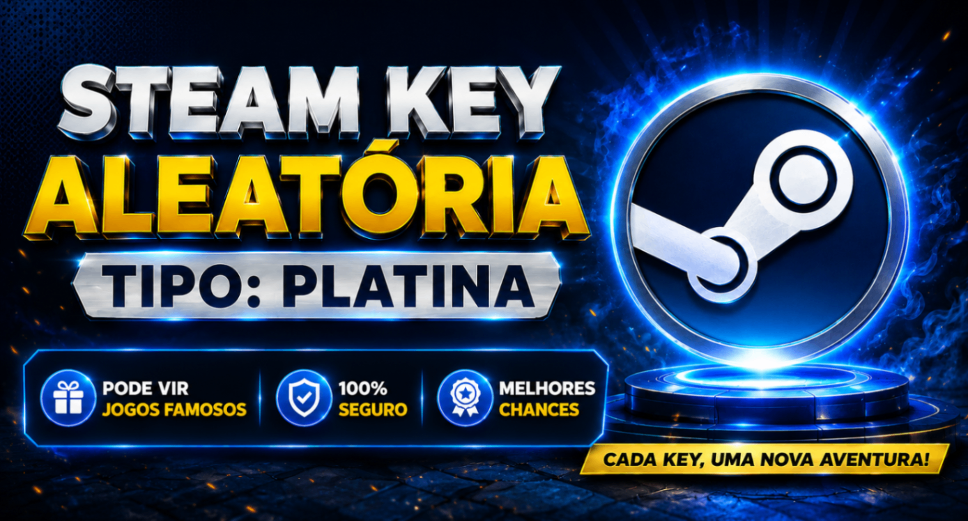 Steam Key Aleatoria / Platina PARA PC